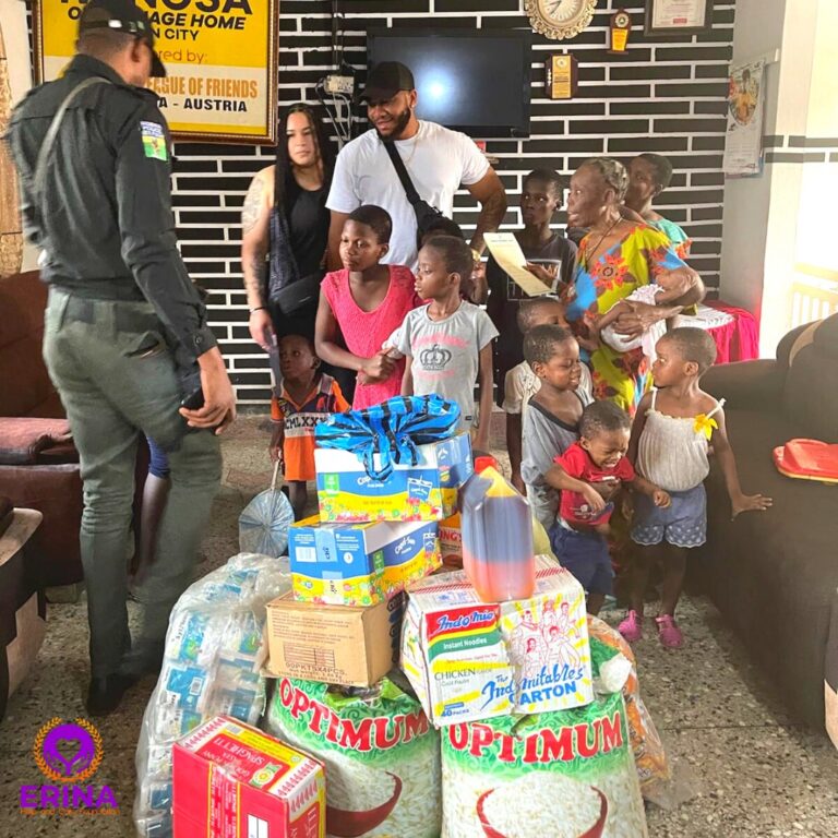 Outreach at Orphanage home in Edo State, Nigeria